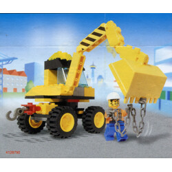Lego 6474 Four-wheel front shovel excavator