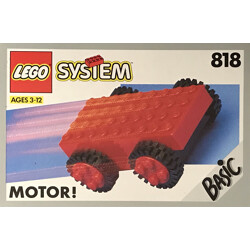 Lego 818 Red back force motor