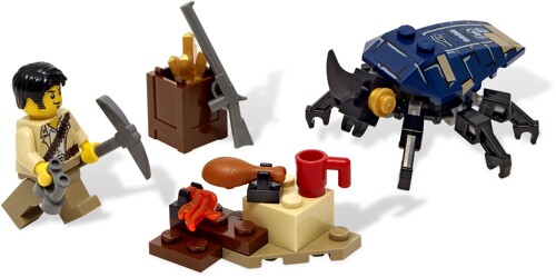 Lego 7305 Egypt: Holy Beetle Attack
