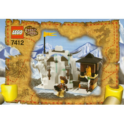 Lego 7412 Adventure: Snow monster's lair