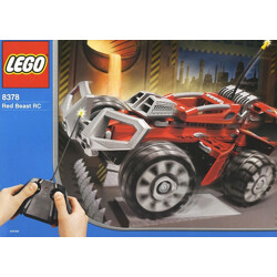 Lego 8378 Crazy Racing Cars: Red Remote Control Car