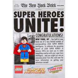 Lego COMCON017 Superman (NYCC 2011 exclusive)