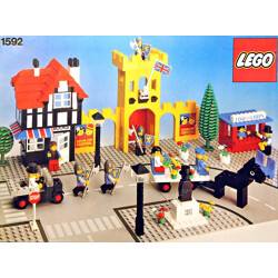 Lego 1592 City Square - Castle Scene