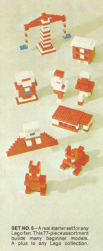 Lego 6-4 Promotional Basic Set No. 6 (Kraft Velveeta)