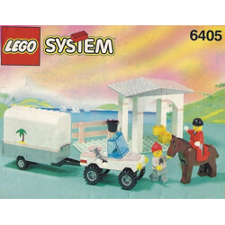 Lego 6405 Holiday Paradise: Happy Holidays Night Horse Farm