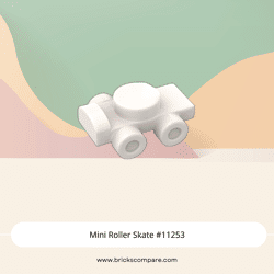 Mini Roller Skate #11253 - 1-White