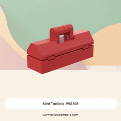 Mini Toolbox #98368 - 21-Red