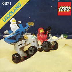 Lego 6871 Space: Planet Patrol Launcher