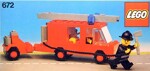 Lego 672 Fire engines and trailers