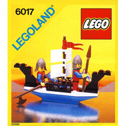 Lego 6017 Castle: The King's Paddler