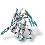 SLUBAN M38-B1059 Mecha White Dragon Horse