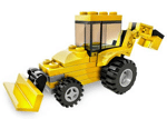 Lego 7875 Backhoe excavator