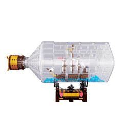 LEPIN 16045 Pirates of the Caribbean: Boat in a Bottle