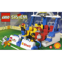 Lego 3308 Football: Sideline grandstand