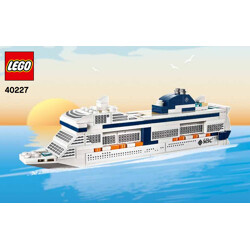 Lego 40227 Promotion: MSC Mediterranean Shipping Cruises