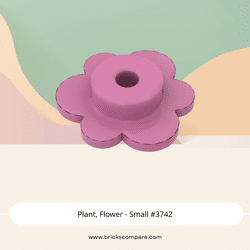 Plant, Flower - Small #3742 - 221-Dark Pink
