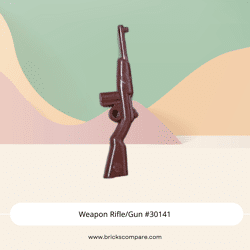 Weapon Rifle/Gun #30141 - 192-Reddish Brown