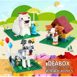 XINGBAO XB-18002 IDEABOX: Building Blocks Dog