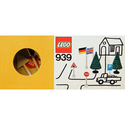 Lego 940 Flags, Trees and Road Signs