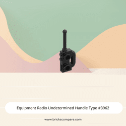 Equipment Radio Undetermined Handle Type #3962 - 26-Black