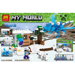LELE 33225 Minecraft: Snow Cottage