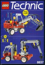 Lego 8837 Pneumatic hydraulic excavators
