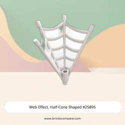 Web Effect, Half-Cone Shaped #25895 - 1-White