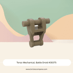 Torso Mechanical, Battle Droid #30375  - 138-Dark Tan