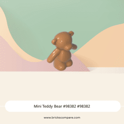 Mini Teddy Bear #98382 #98382 - 312-Medium Dark Flesh