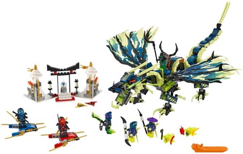 LERI / BELA 10400 Jezan Battle Moro Master Double Head Dark Dragon King
