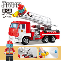 KAZI / GBL / BOZHI KY044 Smart Fire: Ladder Fire Engine