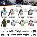 XINH 1631 8 minifigures: Star Wars