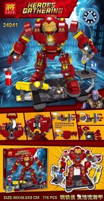 LELE 34041 Iron Man Anti-Hulk Armor