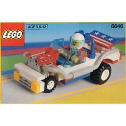 Lego 6646 Racing Cars: Whistling Patriots