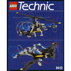 Lego 8412 Nighthawk Helicopter