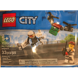Lego 30362 Police flying backpack
