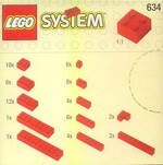 Lego 634 Extra Bricks