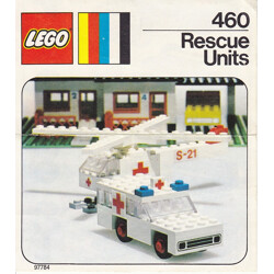Lego 460 Ambulances and helicopters