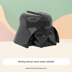 Minifig Helmet Darth Vader #30368 - 26-Black