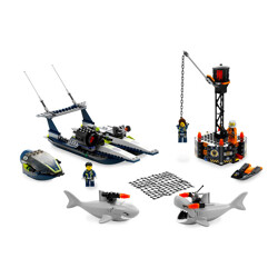 Lego 8633 Agent: Speedboat Rescue