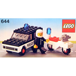 Lego 644-2 Police Mobile Patrol