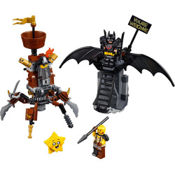 Lego 70836 Heavily armed Batman and bearded just