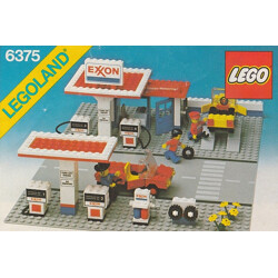 Lego 6375-2 Exxon Gas Station