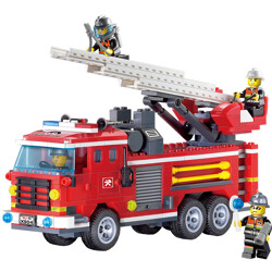 QMAN / ENLIGHTEN / KEEPPLEY 904 Fire: Three-bridge fire truck