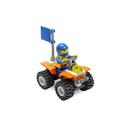 Lego 7736 Coast Guard: Coast Guard 4-Wheel Edi-Mobile