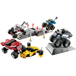Lego 8182 Small Turbine: Crazy Racing Cars