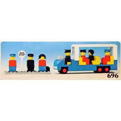 Lego 696 Bus station
