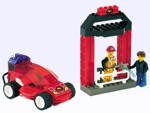 Lego 4621 JACK STONE: Red Flash Station