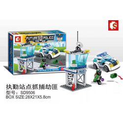SY SD9506 Dragon Fury Super Police: On duty to catch robbers