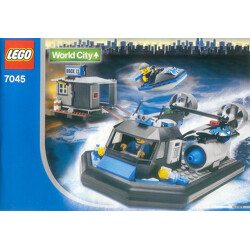 Lego 7045 Police and Rescue: Hovercraft Hiding